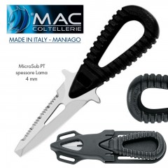 Knife Coltello Sub MAC Coltellerie Microsub PT Blu MADE IN ITALY Maniago Acciaio INOX