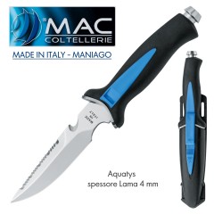 Knife Coltello Sub MAC Coltellerie Aquatys 11 PT MADE IN ITALY Maniago Acciaio INOX