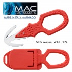 Taglia Cime Twin Rescue Knife MAC Coltellerie TS09 MADE IN ITALY Acciaio INOX