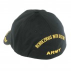 CAPPELLO BERRETTO AIRBORNE 101st **ORIGINALE 100%** US ARMY MILITARE SOFTAIR BK