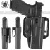 Fondina Half VEGA HOLSTER VKH POLIMERO GLOCK 17-19-22-23-26-28 Passanti INCLUSI