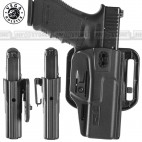 Fondina Half VEGA HOLSTER VKH POLIMERO GLOCK 17-19-22-23-26-28 Passanti INCLUSI