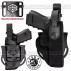 Fondina VEGA HOLSTER TU2 per Beretta 92/98 Cordura con Sicura e Supporti INCLUSI