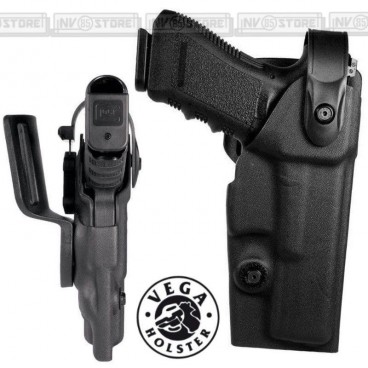Fondina VEGA HOLSTER VKD8 Vegatek Duty in POLIMERO con Sicura per Beretta 92/98 Fondina VEGA HOLSTER VKD8 Vegatek Duty in POLIMERO con Sicura per Beretta 92/98