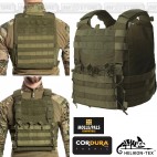 Gilet Tattico HELIKON TEX Guardian Plate Carrier Vest Militare Softair VERDE OD