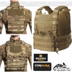 Gilet Tattico HELIKON TEX Guardian Plate Carrier Vest Militare Softair COYOTE