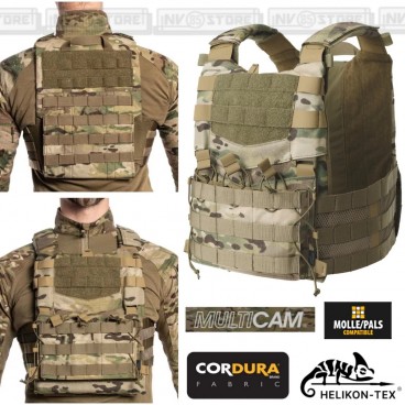 Gilet Tattico HELIKON-TEX Guardian Chest Rig MULTICAM® CORDURA® Militare Softair Gilet Tattico HELIKON-TEX Guardian Chest Rig MULTICAM® CORDURA® Militare Softair