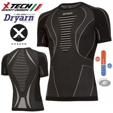 Maglia XTECH Tecnica X-TECH SPYDER Made in Italy TRASPIRANTE Outdoor Shirt BK