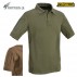 Maglia Polo Tattica DEFCON 5 Manica Corta Combat Shirt Militare Softair OD