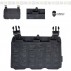 Tasca VERLAC CORSO Front Panel DAGGER Caricatori M4/AK BLACK NERO Laser Cut