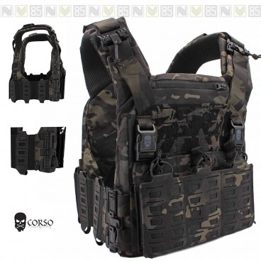 Gilet Tattico HELIKON-TEX Guardian Chest Rig MULTICAM&reg; CORDURA&reg; Militare Softair
