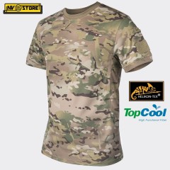 Maglia HELIKON-TEX T-Shirt Tactical Tattica Caccia Softair Militare Outdoor Camo