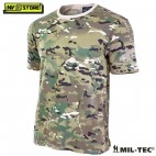 Maglia T-SHIRT MIL-TEC Multitarn Maglietta Militare Mimetica Softair Survivor