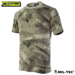 Maglia T-SHIRT MIL-TEC A-Tacs FG Maglietta Militare Mimetica Softair Survivor