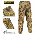 Pantaloni DEFCON 5 BDU Tactical Pants Vegetato Combat RIP-STOP Militare Softair