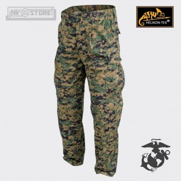 Pantaloni USMC Marines Corps Pants Marpat HELIKON-TEX con Logo