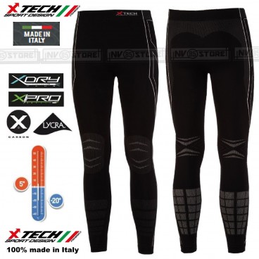 Pantalone XTECH Intimo Termico X-TECH RACE3 -20° Thermal Pants Made in Italy