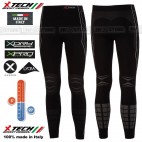 Pantalone Intimo Termico X-TECH RACE3 BK -20° Made in Italy 100% Termic Pants