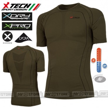 Maglia Tecnica Termica X-TECH Predator3 M/C -20° Thermal Shirt Made in Italy