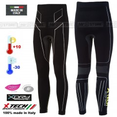 Pantalone Intimo Termico X-TECH PREMIUM BK -30° Made in Italy 100% Termic Pants