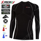 Maglia Tecnica Termica X-TECH RACE3 Extreme -20° Made in Italy 100% Termic Shirt