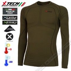 Maglia Tecnica Termica X-TECH Predator3 Extreme -20° Made in Italy Termic Shirt