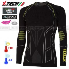 Maglia Tecnica Termica X-TECH PREMIUM EXTRA -30° Made in Italy 100% Termic Shirt