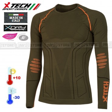 Maglia XTECH Tecnica Termica X-TECH EVOLUTION -30° Thermal Shirt Made in Italy